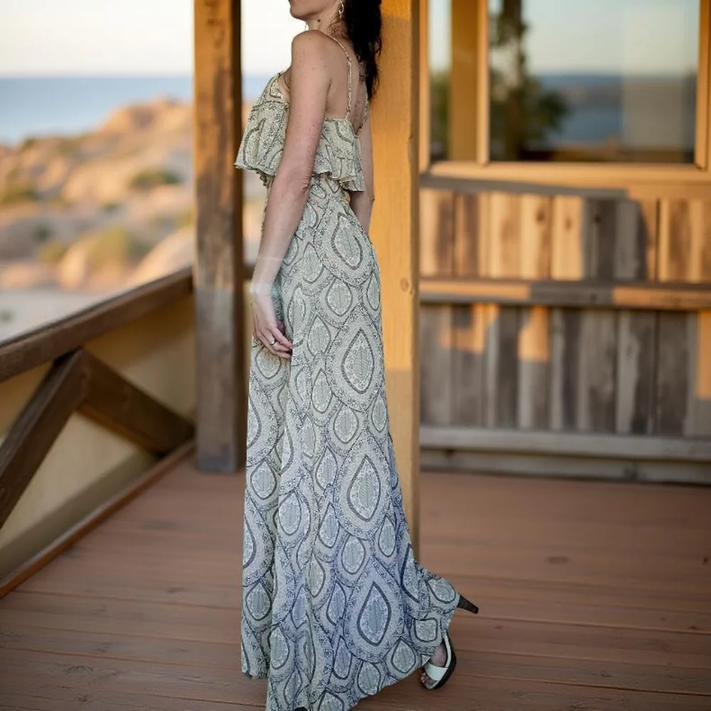 Flowy Patterned Maxi - Picture 4 of 6
